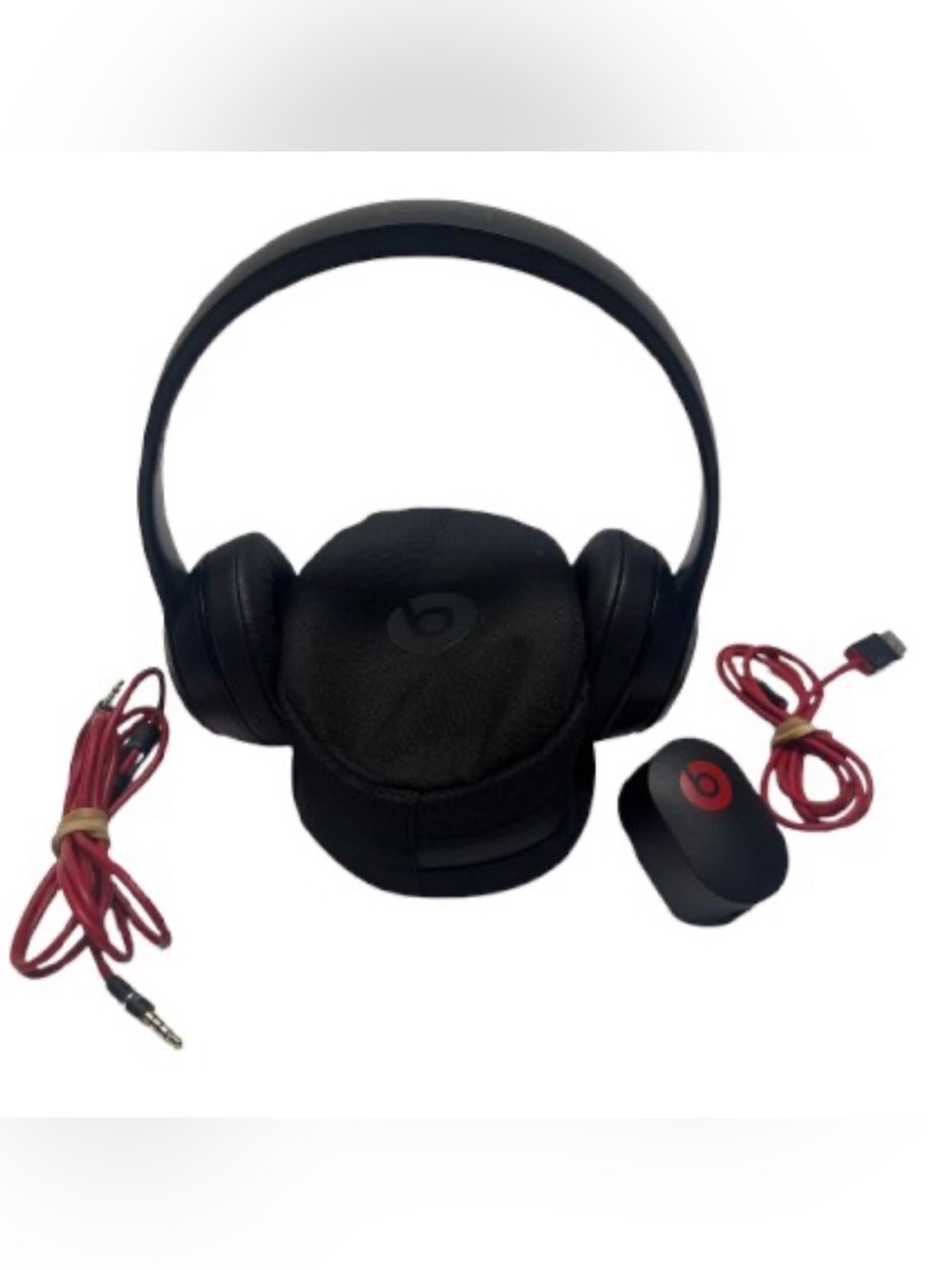Solo3 Wireless On-Ear Headphones - Black/Red